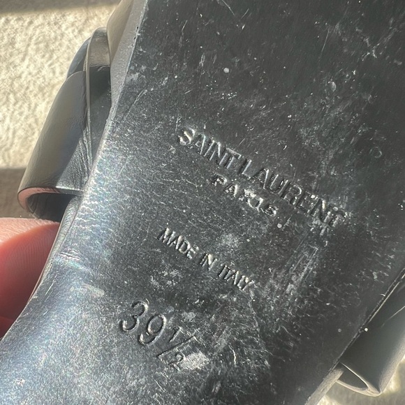 Saint Laurent Tribute Sandals - a bit worn but great deal. - Picture 12 of 12